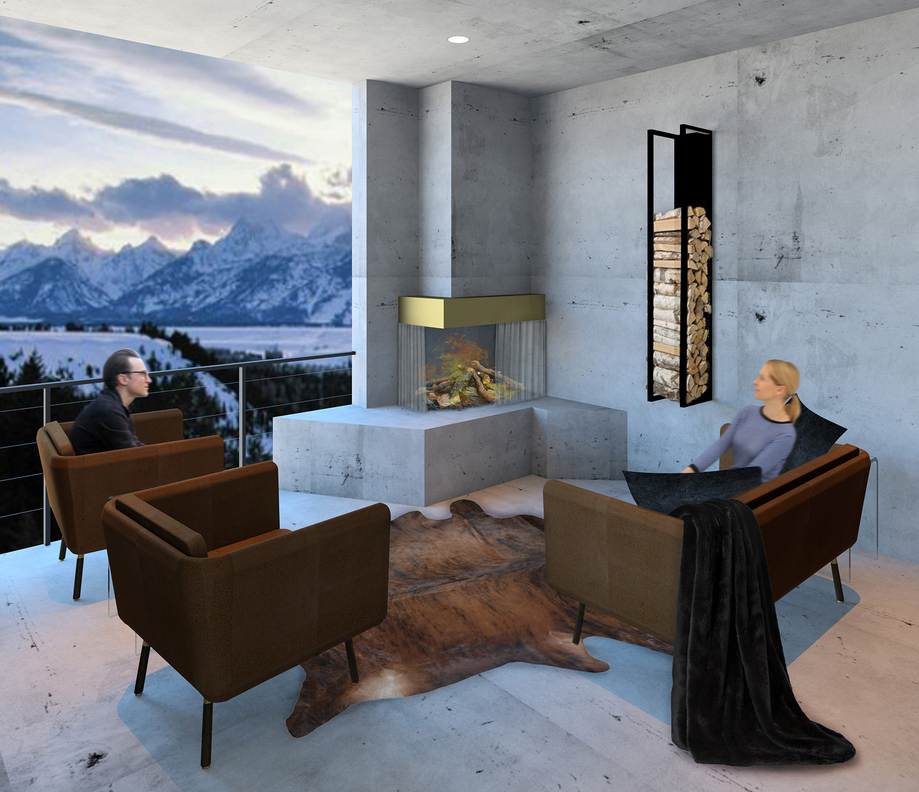 Arrowhead Resort One-Bedroom Suite with Balcony