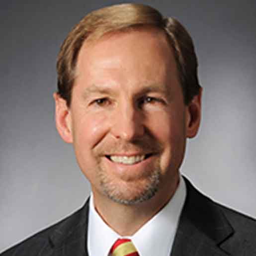 Jonathan Wickert, Senior Vice President and Provost at Iowa State University, Headshot
